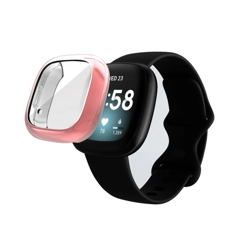 Super Stylisch Fitbit Sense 1 / Fitbit Versa 3 Silikon / TPU Hülle