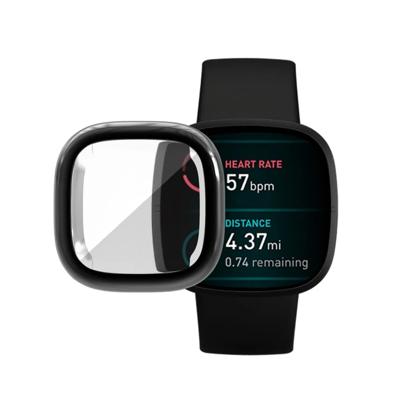 Super Stylisch Fitbit Sense 1 / Fitbit Versa 3 Silikon / TPU Hülle