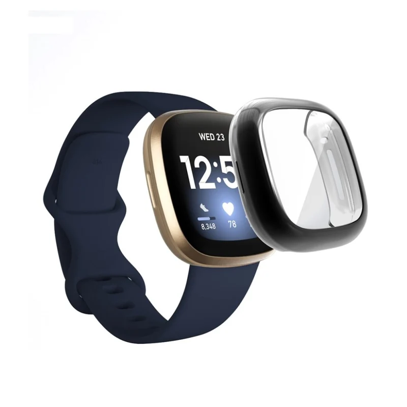Super Stylisch Fitbit Sense 1 / Fitbit Versa 3 Silikon / TPU Hülle