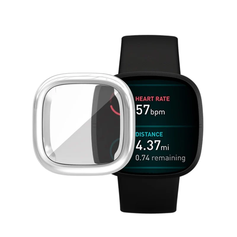 Super Stylisch Fitbit Sense 1 / Fitbit Versa 3 Silikon / TPU Hülle