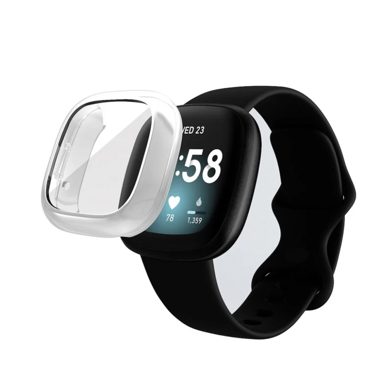 Super Stylisch Fitbit Sense 1 / Fitbit Versa 3 Silikon / TPU Hülle