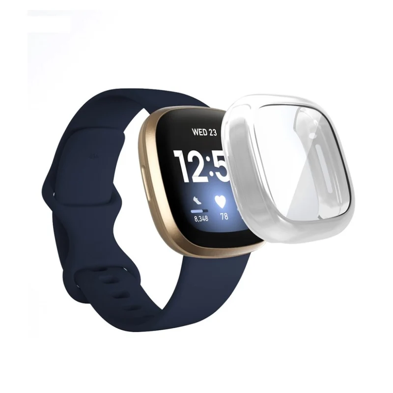 Super Stylisch Fitbit Sense 1 / Fitbit Versa 3 Silikon / TPU Hülle
