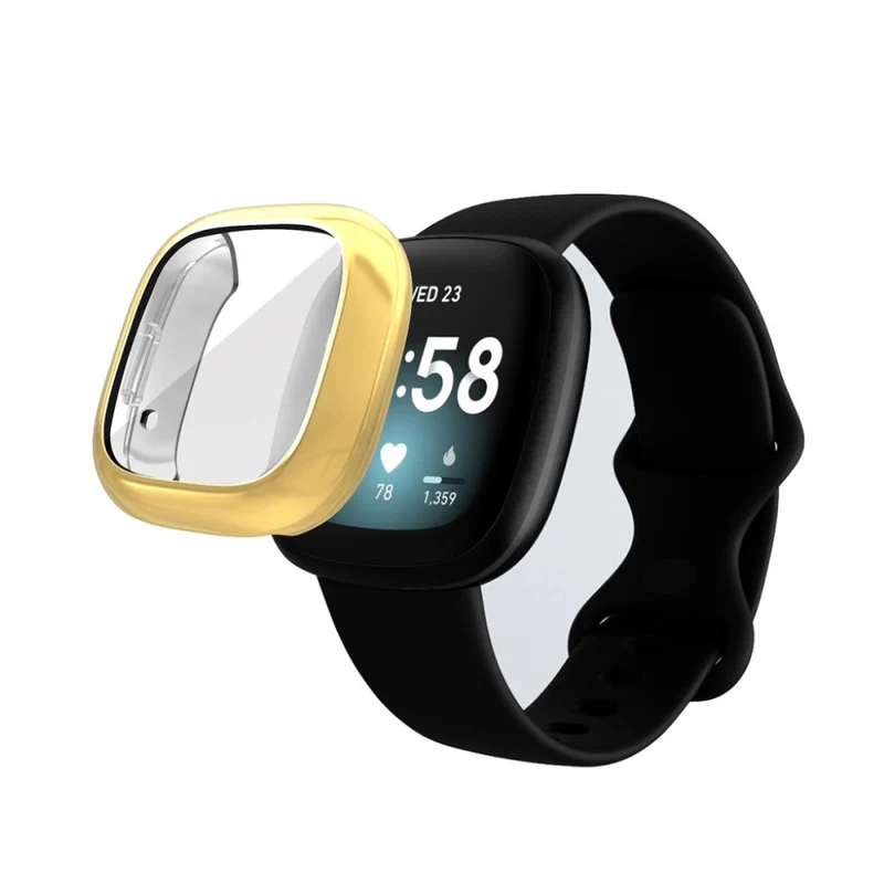 Super Stylisch Fitbit Sense 1 / Fitbit Versa 3 Silikon / TPU Hülle
