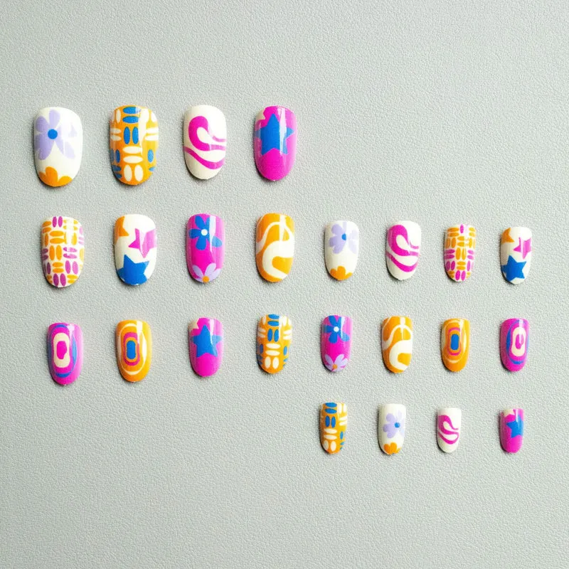 Kreatives Muster Nagelkunstset