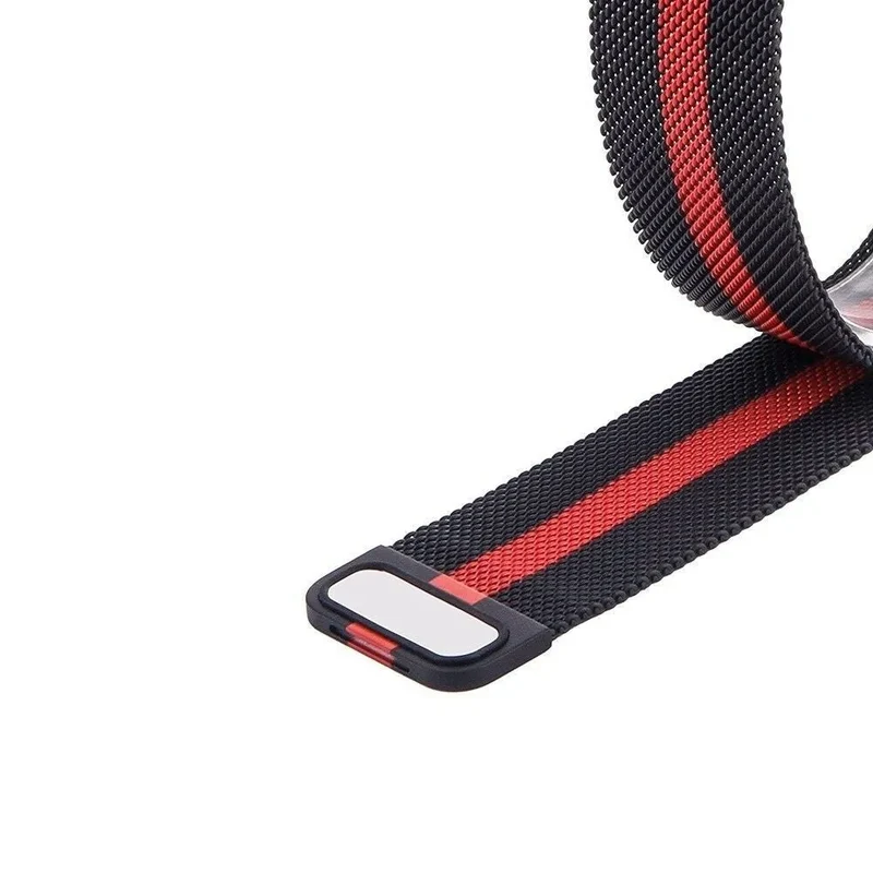 Xiaomi Watch S5 Milanesearmband (Schwarz/Rot)