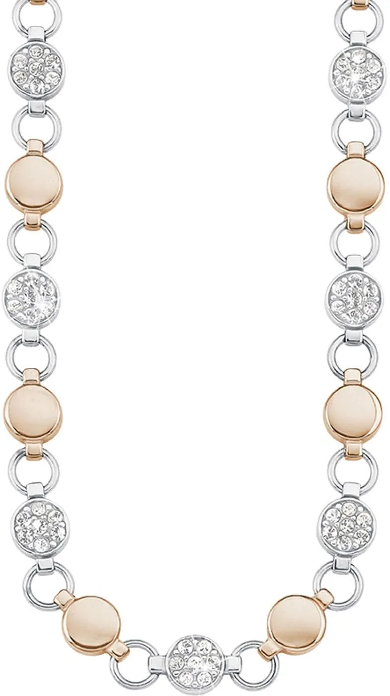 Collier bicolor mit Kristallen - s.Oliver Jewelry Modell: 9239436