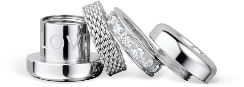 Charm aus Edelstahl - Bering Jewelry Modell: Love-3