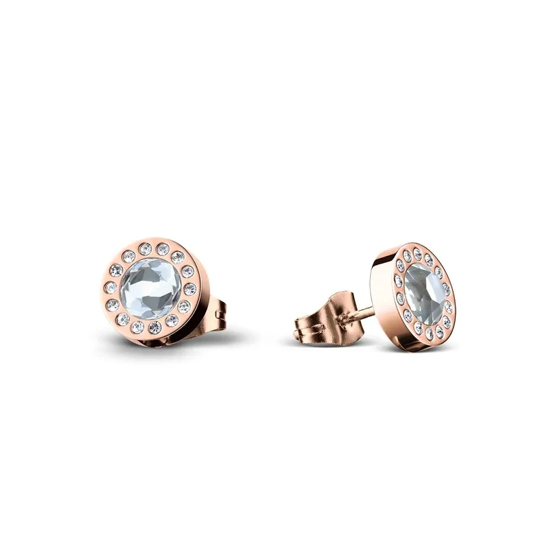 Schmuck-Set Halskette mit Anhänger und Ohrstecker - Bering Jewelry Modell: 429-711-Rosegold