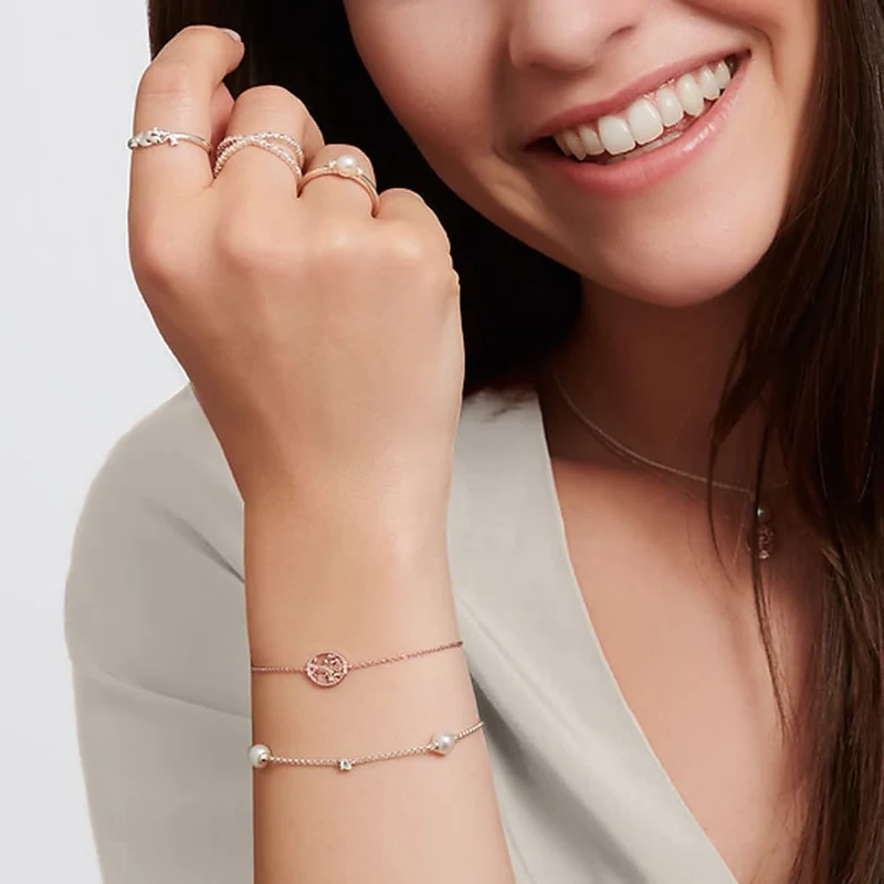 Armband mit Perlen und Steinen- 925 Sterling Silber - Thomas Sabo Modell: A2038-167-14