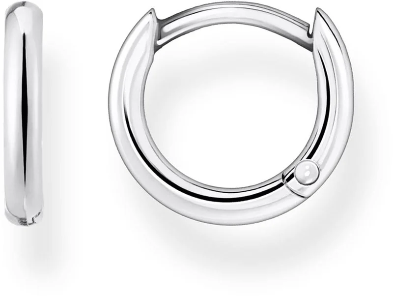Einzel Kreole Klassisch - 925 Sterlingsilber