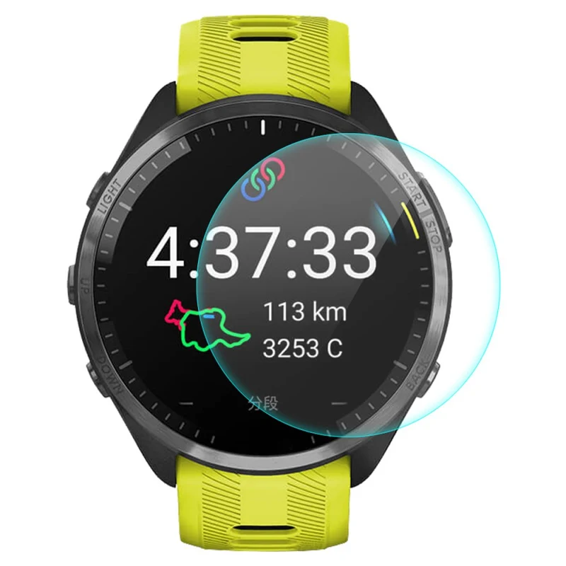 5stück Garmin Forerunner 965 Gehärtetes Glas Displayschutz