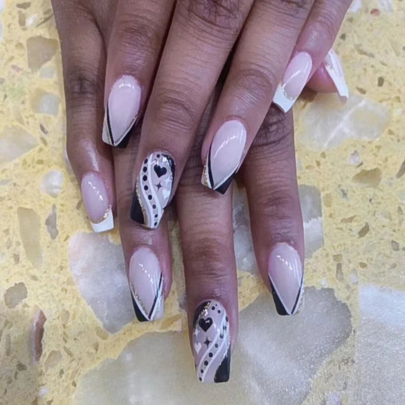 Kreatives dekoratives Nagelkunst-Design-Set