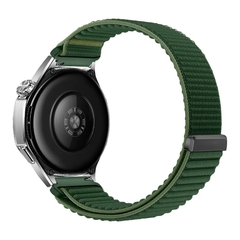 Xiaomi Watch S5 Wave Nylonarmband (Dunkelgrün)