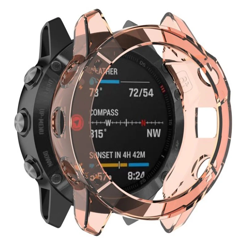 Mega Schön Garmin Fenix 6X Pro Silikon / TPU Hülle