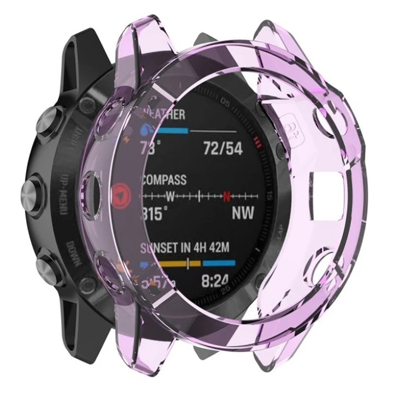 Mega Schön Garmin Fenix 6X Pro Silikon / TPU Hülle