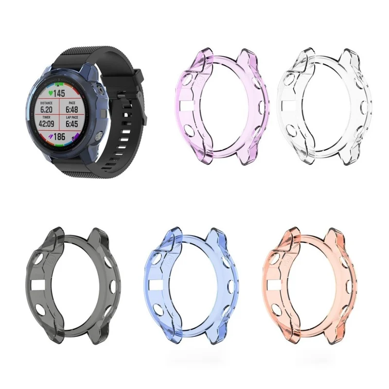 Mega Schön Garmin Fenix 6X Pro Silikon / TPU Hülle