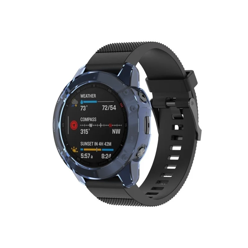 Mega Schön Garmin Fenix 6X Pro Silikon / TPU Hülle