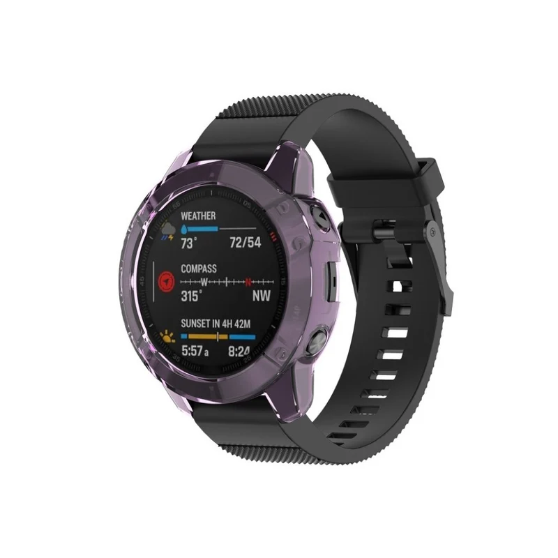Mega Schön Garmin Fenix 6X Pro Silikon / TPU Hülle
