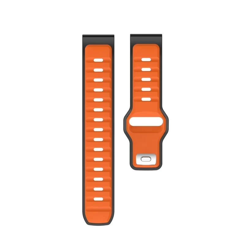 Xiaomi Watch S5 Outdoor Silikonarmband 'Duo' (Orange/Schwarz)
