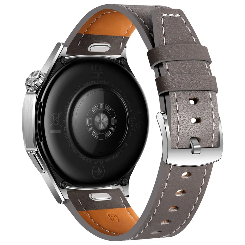 Xiaomi Watch S5 Lederarmband 'One Push' (Grau)