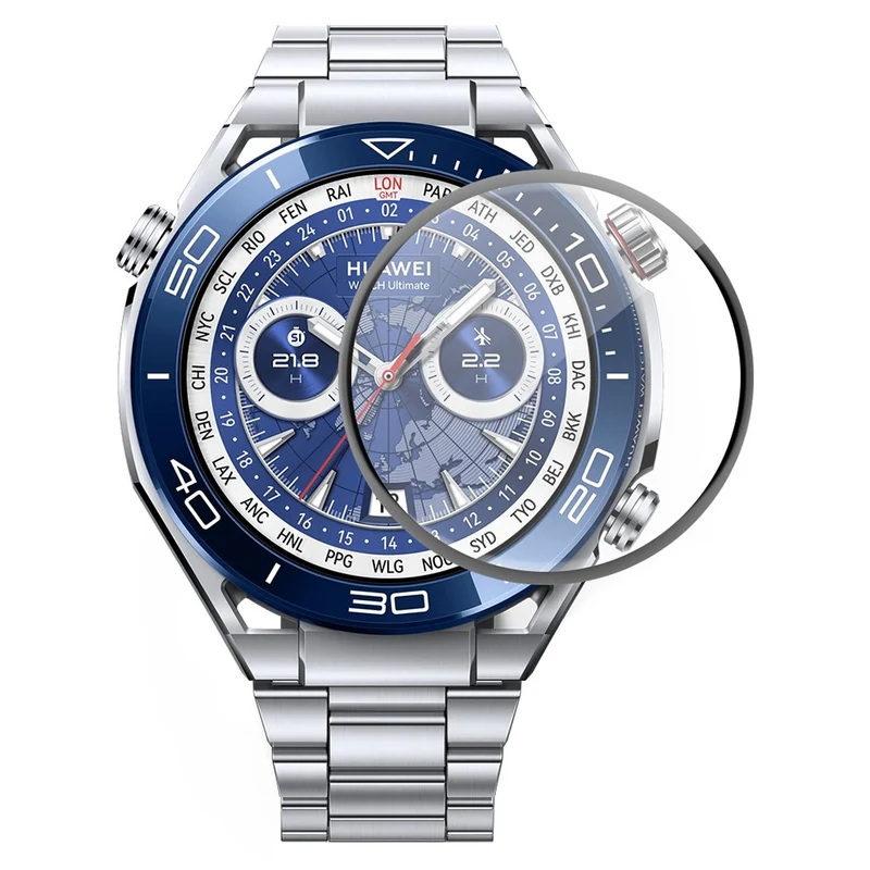 Huawei Watch Ultimate Gehärtetes Glas Displayschutz