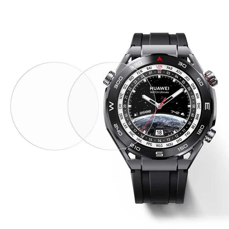 2stück Huawei Watch Ultimate Gehärtetes Glas Displayschutz