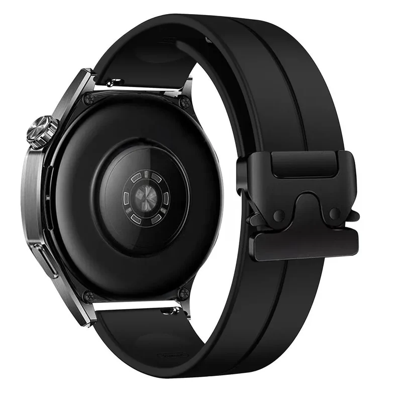 Xiaomi Watch S5 Silikonarmband mit P-Schnalle (Schwarz)