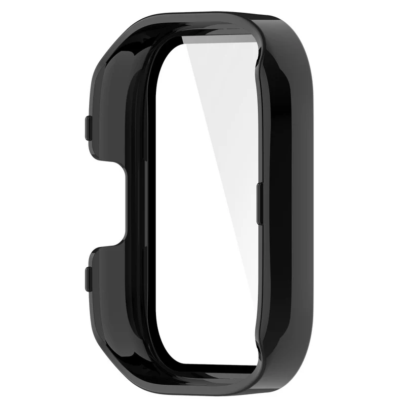 Absolut Stylisch Xiaomi Redmi Band 3 Hülle mit Displayschutz in Plastik und Gehärtetes Glas