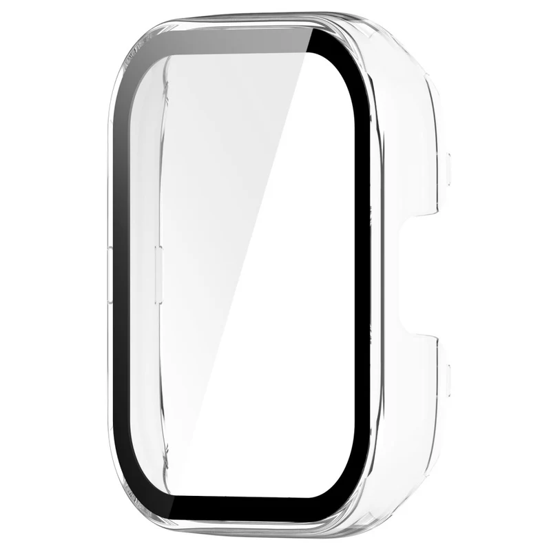 Absolut Stylisch Xiaomi Redmi Band 3 Hülle mit Displayschutz in Plastik und Gehärtetes Glas