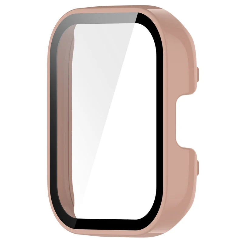 Absolut Stylisch Xiaomi Redmi Band 3 Hülle mit Displayschutz in Plastik und Gehärtetes Glas