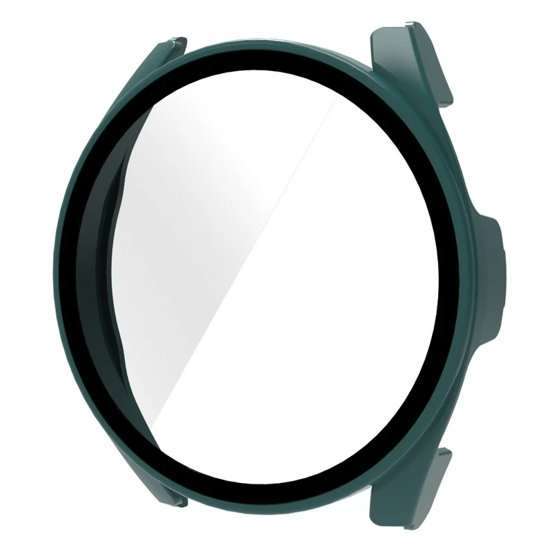 Auffallend Gut Xiaomi Watch S2 46mm Hülle mit Displayschutz in Plastik und Gehärtetes Glas