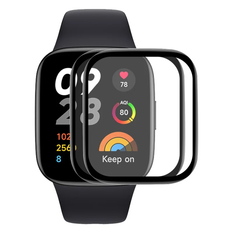 2stück Xiaomi Redmi Band 3 Silikon / TPU HD Displayschutz