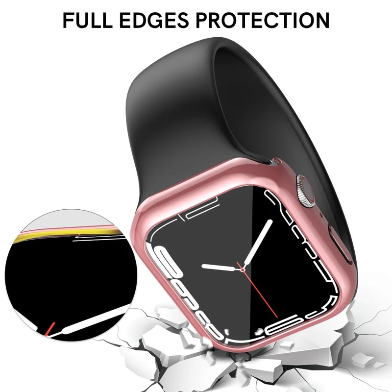 Absolut Schön Apple Watch Series 7 41mm / Apple Watch Series 8 (41mm) Plastik Hülle