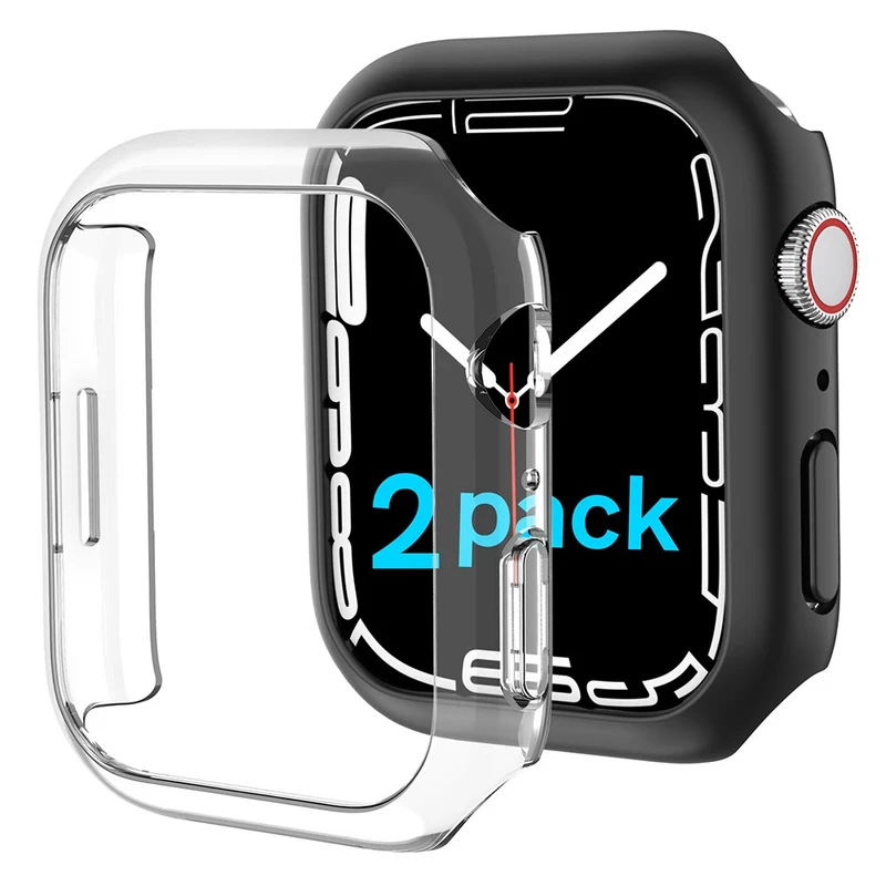 Unglaublich Gut Apple Watch Series 7 41mm / Apple Watch Series 8 (41mm) Plastik Hülle