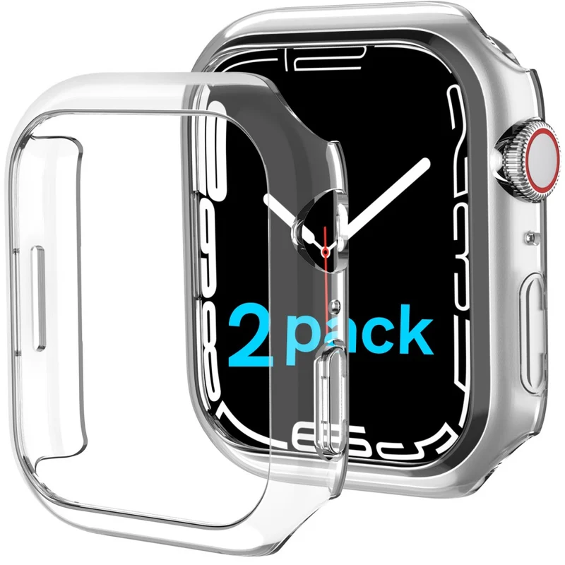 Unglaublich Gut Apple Watch Series 7 41mm / Apple Watch Series 8 (41mm) Plastik Hülle