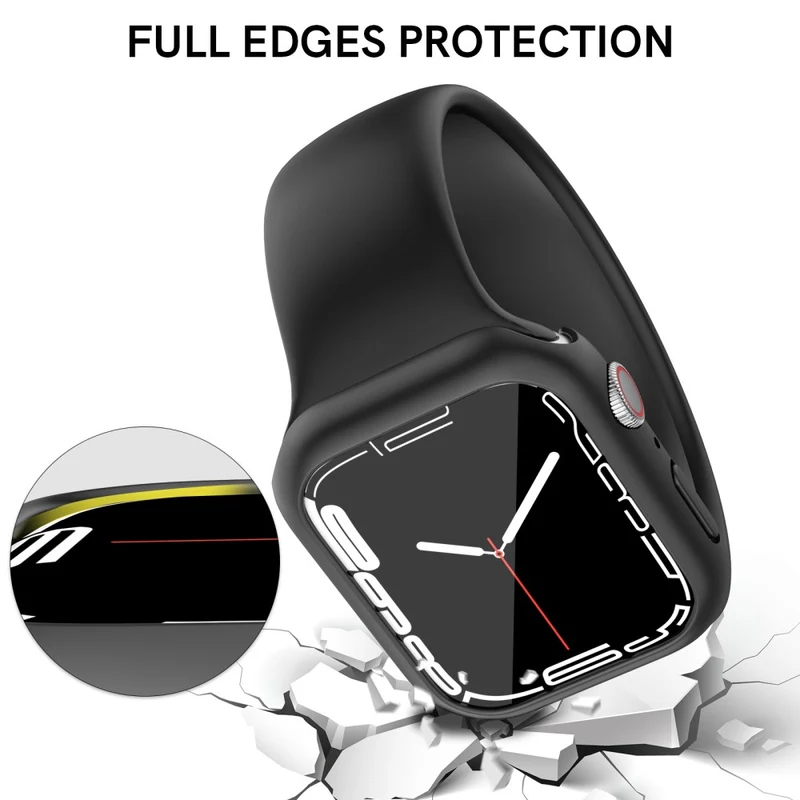 Unglaublich Gut Apple Watch Series 7 41mm / Apple Watch Series 8 (41mm) Plastik Hülle