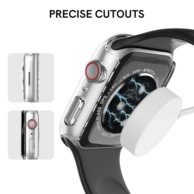Unglaublich Gut Apple Watch Series 7 41mm / Apple Watch Series 8 (41mm) Plastik Hülle