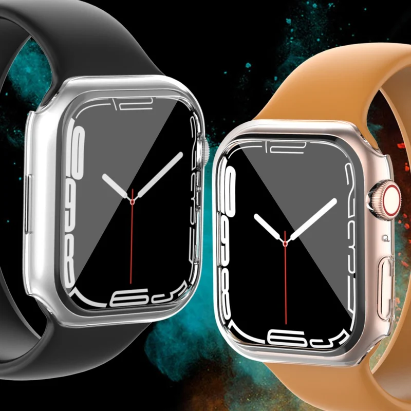 Unglaublich Gut Apple Watch Series 7 41mm / Apple Watch Series 8 (41mm) Plastik Hülle