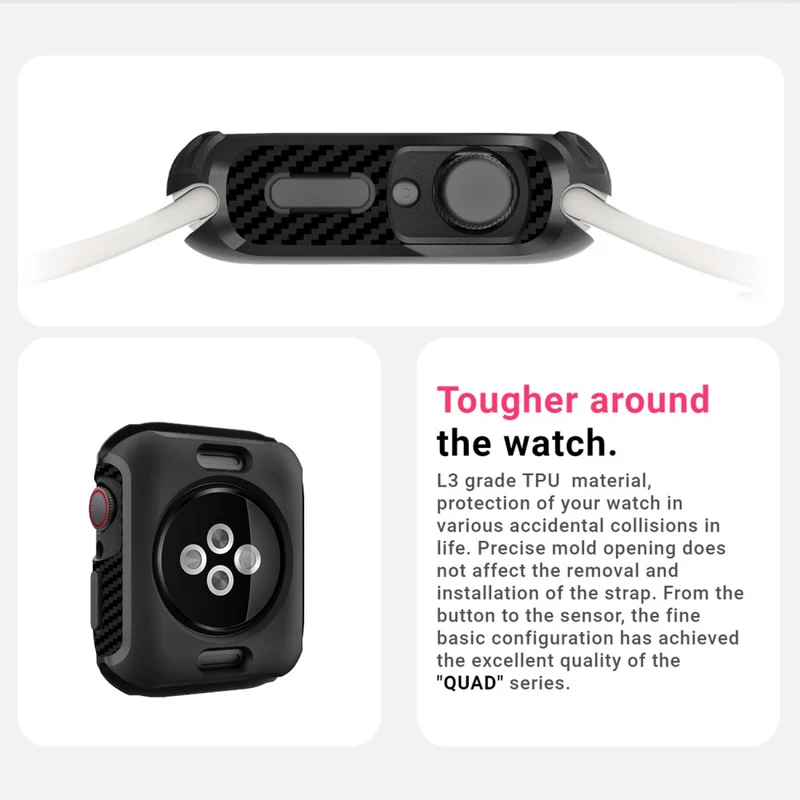 Unglaublich Schön Apple Watch Series 8 (41mm) / Apple Watch Series 7 41mm Silikon / TPU Hülle