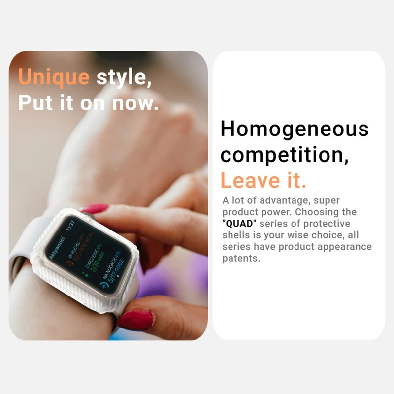 Unglaublich Schön Apple Watch Series 8 (41mm) / Apple Watch Series 7 41mm Silikon / TPU Hülle