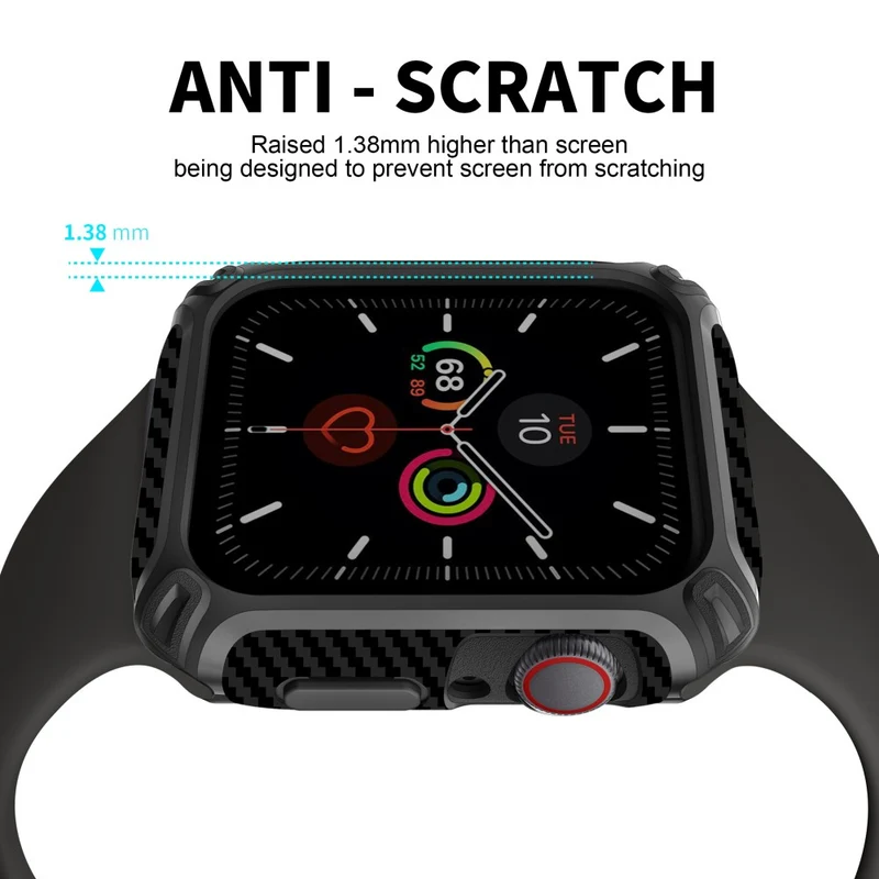 Unglaublich Schön Apple Watch Series 8 (41mm) / Apple Watch Series 7 41mm Silikon / TPU Hülle