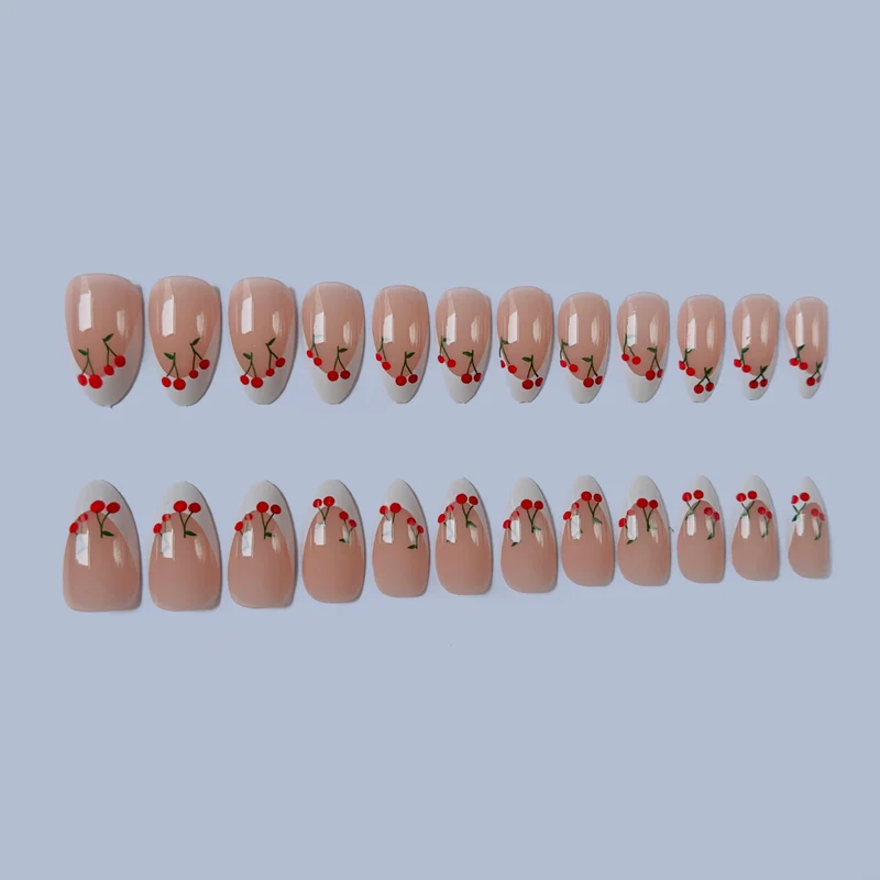 Kirschblüten-Themen-Nagelkunst-Set