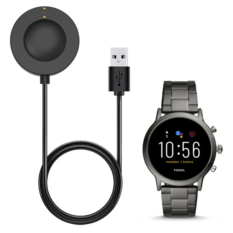 1m Plastik Fossil Smartwatch Magnetisch USB Ladestationskabel