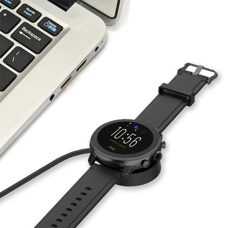 1m Plastik Fossil Smartwatch Magnetisch USB Ladestationskabel