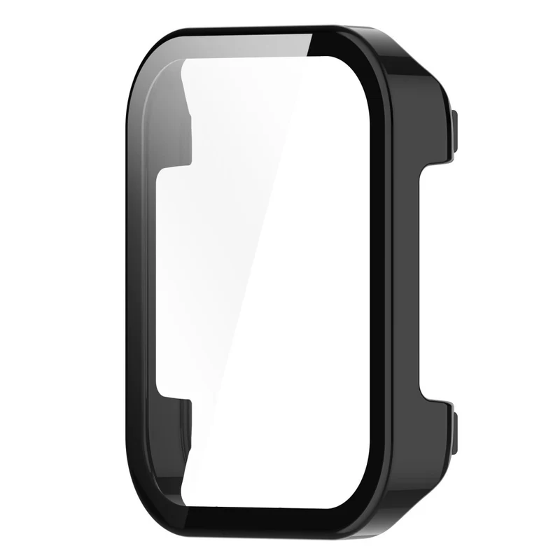 Auffallend Gut Realme Watch 3 Pro Hülle mit Displayschutz in Plastik und Gehärtetes Glas