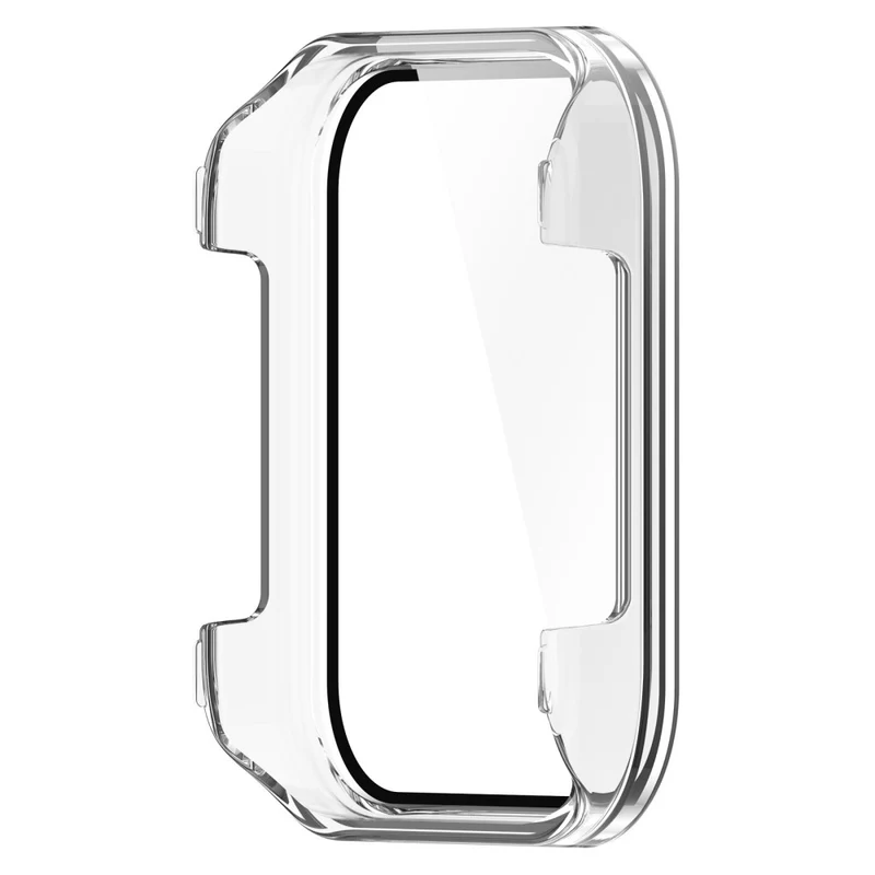 Auffallend Gut Realme Watch 3 Pro Hülle mit Displayschutz in Plastik und Gehärtetes Glas