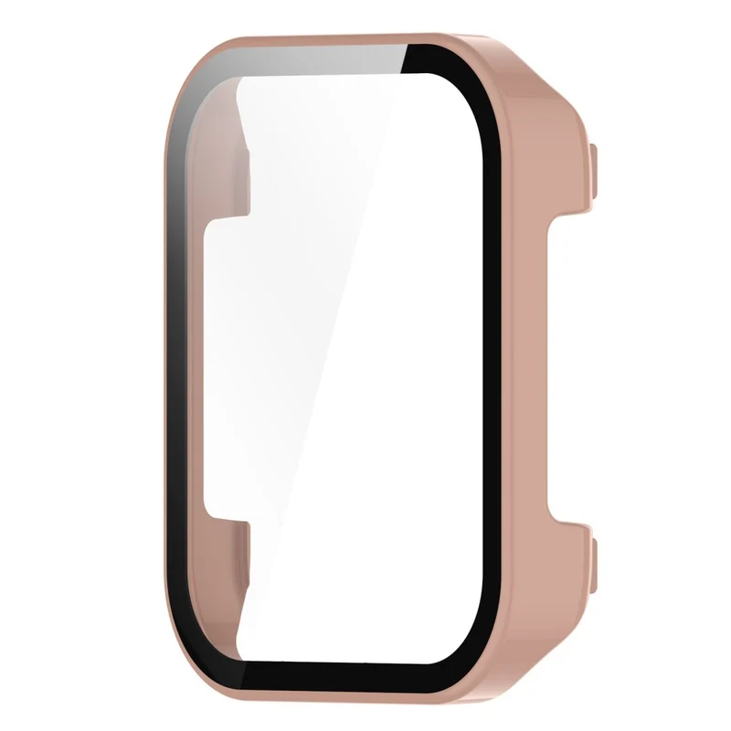 Auffallend Gut Realme Watch 3 Pro Hülle mit Displayschutz in Plastik und Gehärtetes Glas