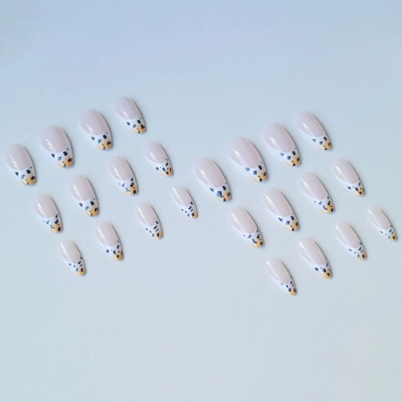 Künstlerisches Leopardenmuster Nagelkunstset