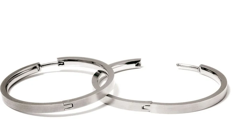 Ohrringe satiniert, gebürstet - Boccia Jewelry Modell: 0516-01