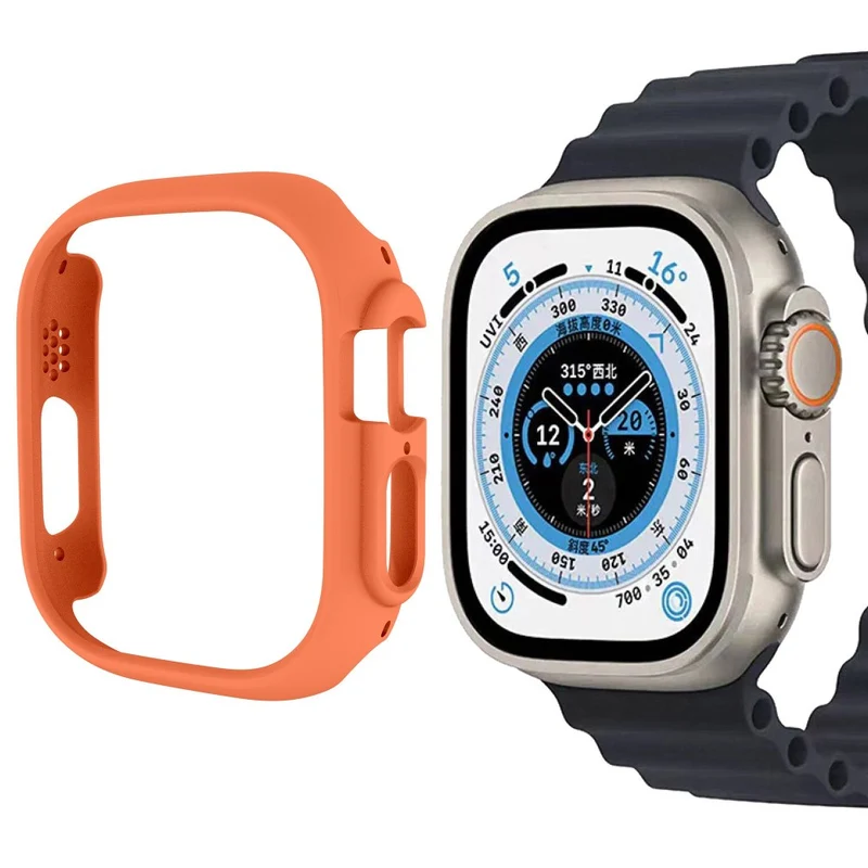 Mega Stylisch Apple Watch Ultra Plastik Hülle